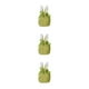 thumbnail image 2 of Kearding Regalos pensativos para Pascua Lindas bolsas de regalo de conejitos con asas fáciles de transportar Decoraciones de Pascua RBD- verde Type1 NO1, 2 of 6