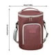 thumbnail image 2 of Lonchera, cajas bento, bolsa bento portátil redonda, lonchera para estudiantes, lonchera que se puede colgar en diagonal, bolsa aislante, bolsa de hielo para picnic, cubo aislante, bolsa de almacenami, 2 of 5