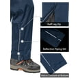 33,000ft Men's Rain Pants, Waterproof Rain Over Pants, Windproof