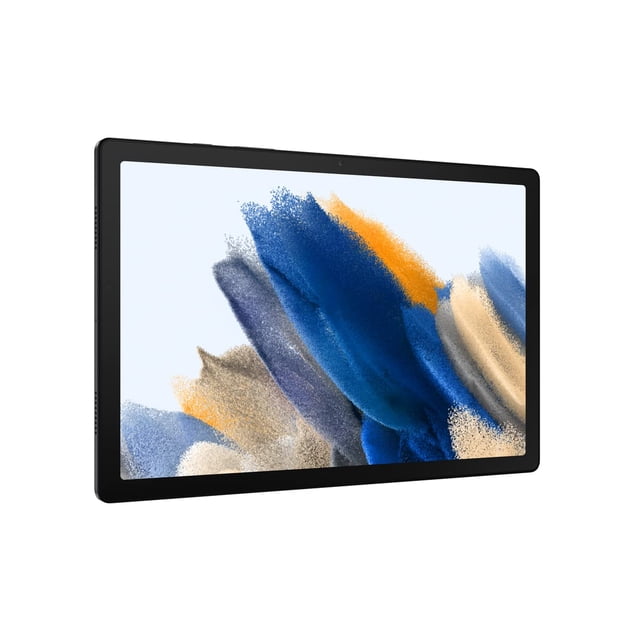 Samsung Galaxy Tab A8, tablet Android, pantalla LCD de 10.5 pulgadas, almacenamiento de 128GB, batería de larga duración, contenido para niños, Smart Switch, memoria expandible, gris oscuro (renovada)