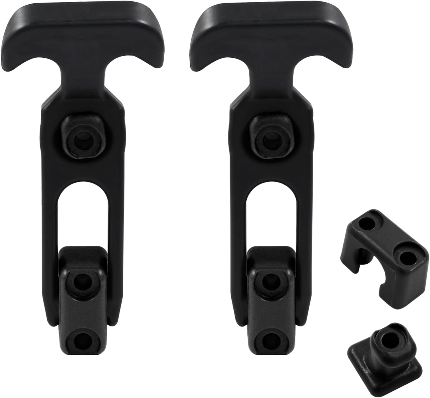 Flexible Rubber Draw Latch Front Storage Rack Latch With Metal Keeper Bracket Su - Foto 3