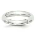 thumbnail image 1 of Platinum 4mm Comfort-Fit Wedding Band Size 7, 1 of 1