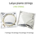 thumbnail image 1 of High-Quality Lyre Harp Strings: Durable Replacement Strings for 7/10/16/19-String Lyres - Easy Installation for Enhanced Sound, Ideal Accessory for Beginner & Professional Musicians, 1 of 5
