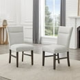 thumbnail image 6 of Roundhill Furniture Sorlen Modern 7-Piece Dining Set, 3D Faux Concrete Table with 6 Chairs, 6 of 14