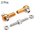 thumbnail image 3 of Vinculación de dirección delantera/trasera de RC, varilla de tracción, tornillo de tuerca 38 mm 2 PCS (Naranja), 3 of 4