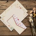 thumbnail image 5 of Dvruxg 3 Pcs Cartoon Animals and Plants Letter Paper Set Letter Papers Kit Wedding Acceptance Wedding Invitation Card Cartoon Envelopes Colored Envelope Envelop for Writing Paper, 5 of 5
