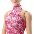 thumbnail image 5 of Barbie Ice Skater Doll, Brunette Fashion Doll with Pink Leotard, Tiara & Winter Sport Accessories, 5 of 7