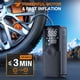 thumbnail image 3 of Compresor de aire portátil Nilight para inflar neumáticos, 150 psi, con manómetro, 3 of 9