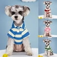 thumbnail image 2 of XS-4XL Dog T-Shirts Thin Breathable Summer Dog Clothes for Small Large Dogs Puppy Pet Cat Vest Polo Shirt Chihuahua Yorkies, 2 of 5