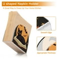 thumbnail image 5 of Yayeee Napkin Holder for Table Kitchen Paper Tissue Organization, Orange Halloween Cat, 5 of 8