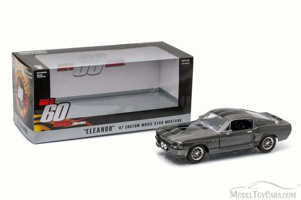 FORD MUSTANG GT 500 MODEL CAR ELEANOR 1:24 SCALE LARGE ROAD SIGNATURE LUCKY K8 