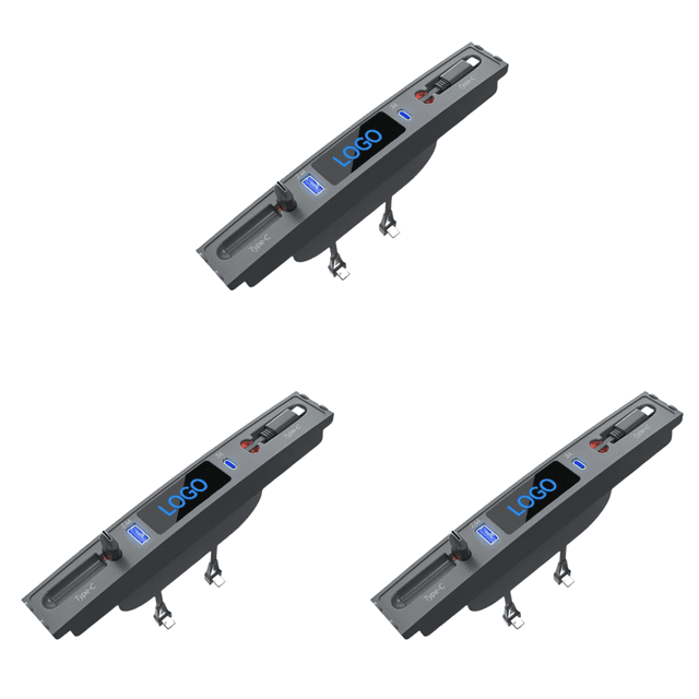 Docking Station 27W PD USB Hub Cargador Rápido para Tesla Model 3 Y (Tipo C 2)