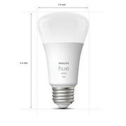 Philips Hue 1-pack E26 Smart LED Bulbs, White
