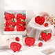 thumbnail image 2 of 24 Llaveros de Peluche con Forma de Fresa, Rellenos de Felpa Roja, Kawaii, para Regalar en una Fiesta de Fresas., 2 of 6