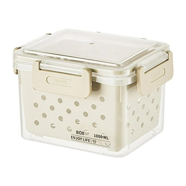 Contenedor de Frutas para Saver Hermético con Colador y Tapa Kicthen Alimentos 125 x 9 x 10 cm
