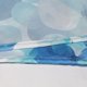 thumbnail image 4 of Cortina de Ducha, Cortina de Ducha 180x200 cm, Cortinas de Ducha de Poliéster Lavables a Máquina con Dobladillo Inferior Ponderado y Ganchos, Cortina de Baño para Baño, Patrón de Burbujas Azules, 4 of 4
