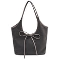 thumbnail image 3 of Bolso Bandolera Ante para Mujer Con Bolsillo Interior Viajes (café), 3 of 8