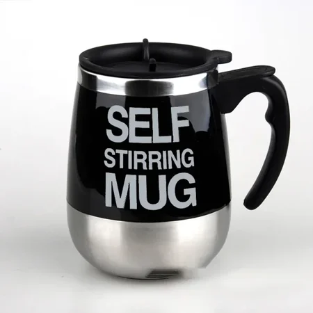 

Automatic Self Stirring Magnetic Mug Electric Auto Magnetic Coffee Mug Auto Mixing Juice Milk Cup Stainless Steel 401-500ml