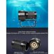 thumbnail image 5 of Toystoory Linterna de buceo, portátil, duradera, fuerte, ligera, iluminación subacuática, tiro largo, resistente, antideslizante, artículos deportivos Estufas de camping Tipo 2 Toystoory OD029704-02, 5 of 6