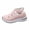 Pink, variant on Women Round Toe Mesh Hollow Out Platform Wedge Sandals Soft Padded Footbed Summer Daily Shoes