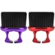thumbnail image 4 of Neck Duster Brush with Soft Fiber Bristles for Barbers and Salon Hair Cutting, Large Red, 4 of 4