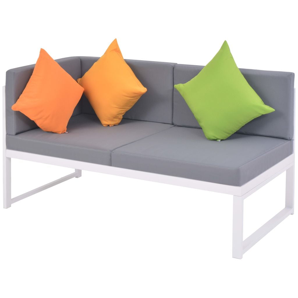 Kepooman Sectional Conversation Sofa Chair with Cushion and Pillow for Patio, Multicolor Kepooman Sectional Conversation Sofa Chair with Cushion and Pillow for Patio, Multicolor