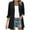 Black., variant on Akafmk Summer Plus Size Cardigans for Women,Lightweight Open-Front Cardigan,Ladies' Spring and Summer Casual Solid Color 3/4 Sleeve Quarter Sleeve Front Cardigan Loose Cover Up Jackets Tops