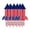 A, variant on 6 Pcs Rocket Honeycomb Balls Decor Red White Blue Paper Honeycomb Ornaments Birthday Party Hanging Decor for Home Ceiling Wall Indoor Outdoor Festival Party Decoration