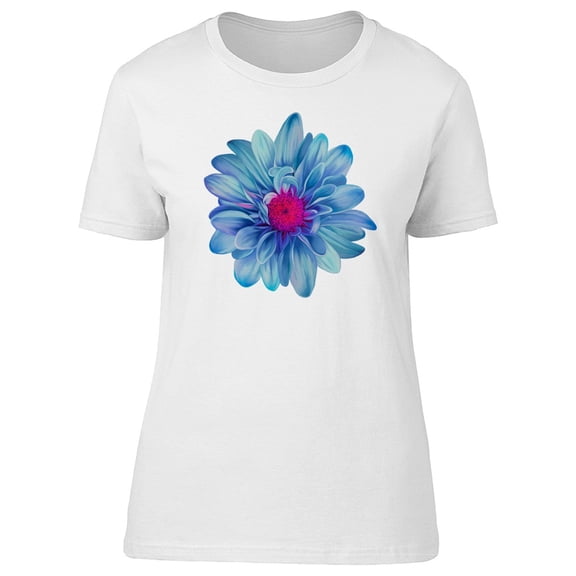Blue Mona Lisa Flower Tee Men's -Image by Shutterstock