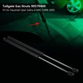 thumbnail image 2 of 90579440, Hood Lift Struts Easy Installation 2pcs Wear Resistant Tailgate Gas Strut Anodized  For Car Accessories, 2 of 8