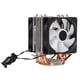 thumbnail image 5 of Enfriador de cpu, Radiador de refrigeración de 6 tipos disipador de calor de cpu, ventiladores de refrigeración de cpu de 90 mm tecnología de directo fljo de aire preciso, 5 of 7