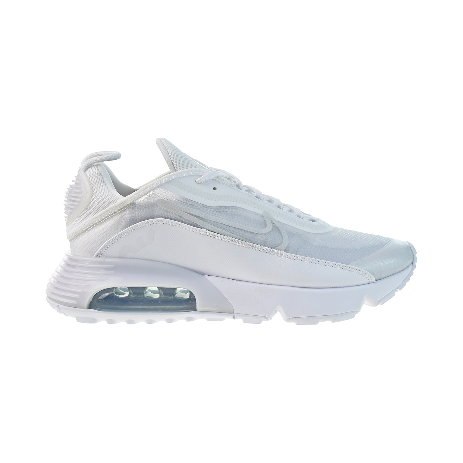 Nike Air Max 2090 Men's Shoes White-Wolf Grey-Pure Platinum bv9977-100 ...