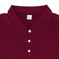 thumbnail image 4 of Mens Polo Shirts Short Sleeve Casual Retro Summer T-Shirts Soft Knitted Classic Polo Tees, 4 of 8