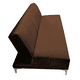 thumbnail image 5 of Sofa Cama Reclinable El Bazar Store Miami Chocolate Futon 3 posiciones, 5 of 7