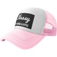 thumbnail image 1 of Classy But I Cuss A Little Mesh Back Trucker Cap Baseball Cap, 1 of 8