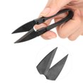 thumbnail image 1 of Tijeras de acero con alto contenido de carbono tijeras de hilo pequeñas negro 12 piezas de alta dureza para zapatos de ropa ANGGREK Otros, 1 of 8