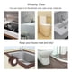 thumbnail image 4 of Xiao Hua Cinta de sellado para baño y cocina, color gris, autoadhesiva, impermeable, de PVC, 1 unidad, 1,05 pulgadas x 10,5 pies, 4 of 5
