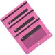 thumbnail image 2 of Isvgxsz Clearance 3 Pack Pencil Pouch for 3 Ring Binder,Binder Pencil Pouch with Zipper,Double Pocket Pencil Case with Clear Window,Big Capacity Pencil Bags for Office School Supplies, 2 of 6