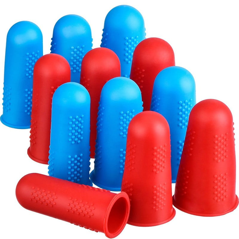 Silicone Fingers Cover Cap Fingertip Protector Insulation Anti-skid Set Kitchen Silicone Fingers Cover Cap Fingertip Protector Insulation Anti-skid Set Kitchen