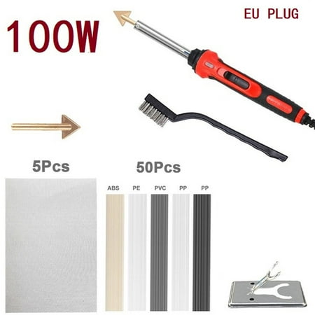 

QXKE Electric Soldering Iron kit 100w Plastic Welding Kit for Bumper Kayak Repair