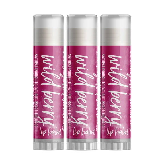 Delight Naturals Wild Berry Lip - 3 Pack