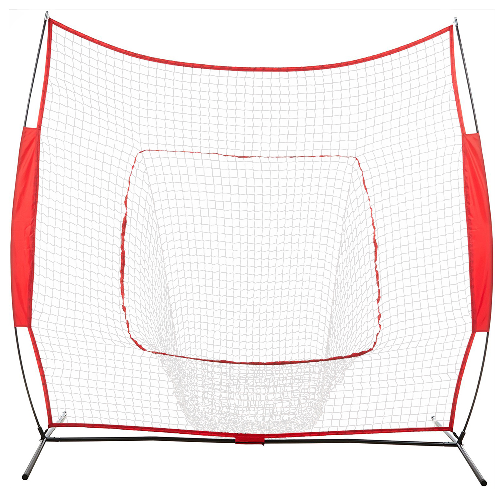 STOP NOW Baseball & Softball Practice Hitting & Pitching net Baseball Train Net Rack Rebound Goal Black Sleevelet STOP NOW Baseball & Softball Practice Hitting & Pitching net Baseball Train Net Rack Rebound Goal Black Sleevelet