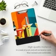 thumbnail image 3 of FORMRS Acrylic Clipboard with Low Profile Clip Standard A4 Letter Size, 12.5" x 9", Colorful Cocktails, 3 of 8