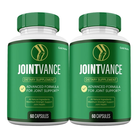 Joint Vance Capsules, Joint Support Supplement, JointVance All-Natural Pills Maximum Strength (2 Pack)
