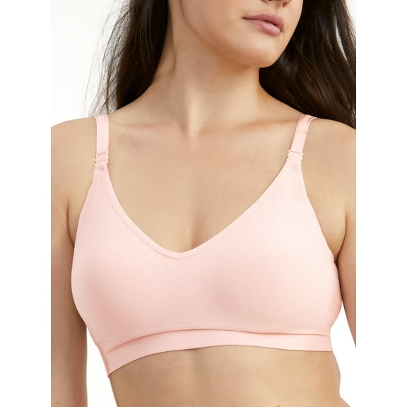 Women's Warner's RN0131A Easy Does It Triangle Seamless Lift Bra (Blush 3X)