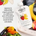 thumbnail image 6 of Siggi’s Reduced Fat Yogurt Pouches, Strawberry Banana, 3.5 oz., 4 Ct, 6 of 12