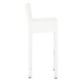 thumbnail image 4 of SAFAVIEH Landry 38 in. High Outdoor Patio Rattan Bar Stool, White, 4 of 7
