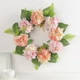 thumbnail image 4 of CSCHome Hydrangea Garland Wall Hanging,Exquisite and Beautiful Garland Decoration,Front Door Hanging, 4 of 5