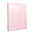 thumbnail image 2 of Plastic A4 Binder Cover, Loose Leaf Notebook Shell With Elastic Bands and Pen Clip, for Office Document Storage, Pink, 2 of 6