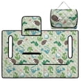 thumbnail image 5 of Xixirimido Golf Cart Seat Cover with 4 Pocket Quilted Golf Cart Seat Blanket Universal Club Car Seats Towel Fits 2-Person Carts Golf Carts Accessories, Golf Balls Hedgehog Cactus, 5 of 8